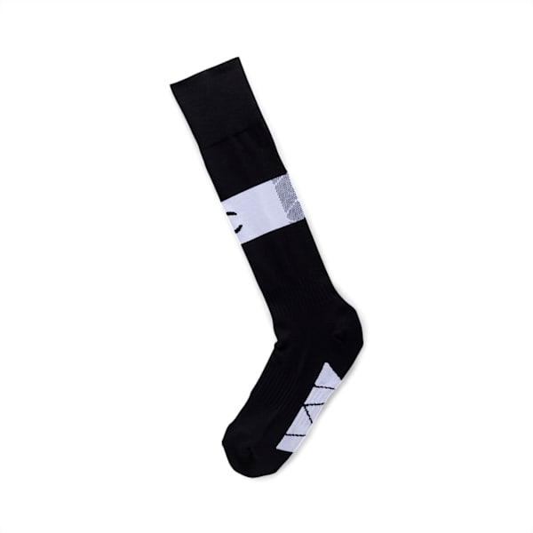 ProCat Kids' Medium Crew Socks [2 Pack], WHITE / BLACK, extralarge